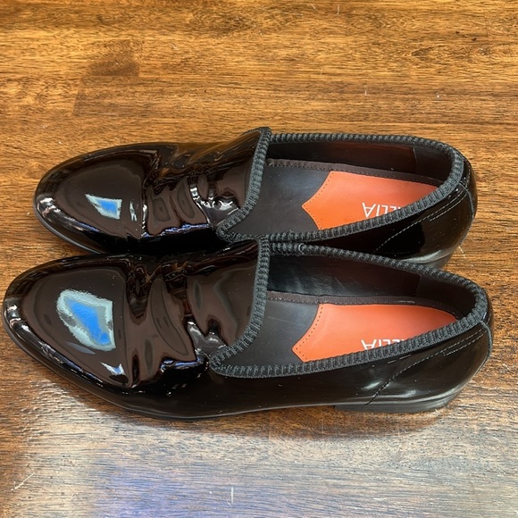 Tallia Enrico patent leather loafer men’s shoes size 10 1/2 black main image 4
